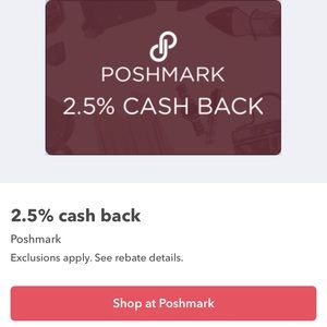 SAVE 2.5% on your POSH purchases!!!